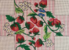 Strawberries on Stripe Brick Cover (Patti Mann)