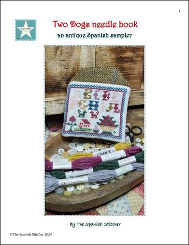 Two Dogs Needle Book (The Spanish Stitcher)– Stitch Therapy Needleworks