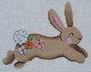 Running Bunny/Taupe w/Soft Floral (Patti Mann)