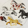 Ornament - Running Horse Round (Patti Mann)