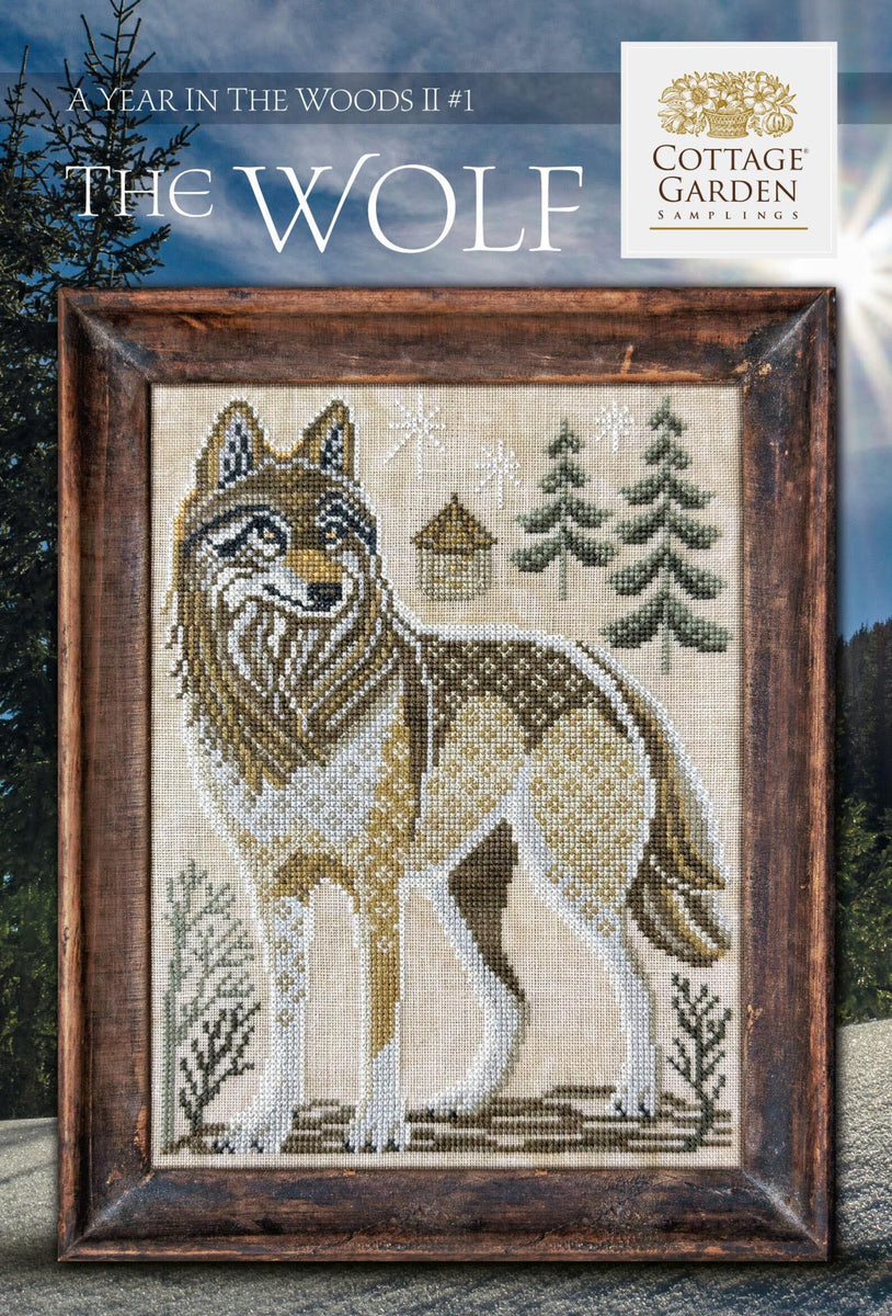 Year in the Woods II - The Wolf (Cottage Garden Samplings)– Stitch ...