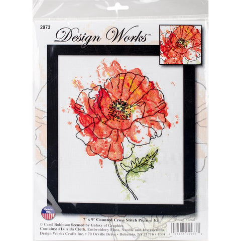 Peach Floral (Design Works)