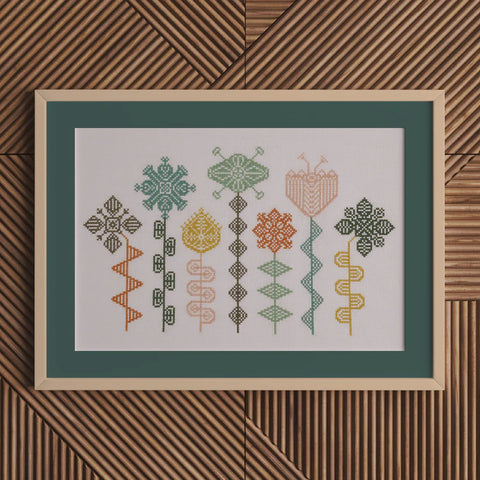 My Flowers (Boomerang Stitches)