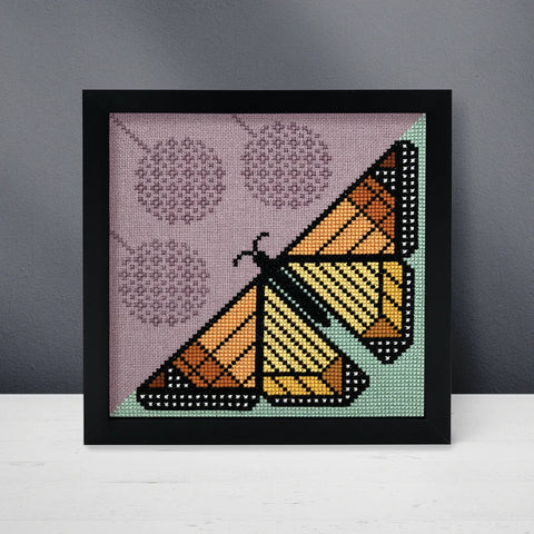 Milkweed & Monarch (Boomerang Stitches)