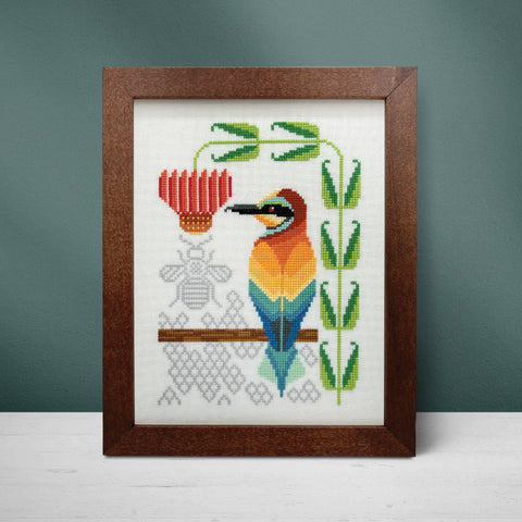 European Bee-Eater (Boomerang Stitches)