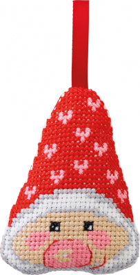 Elf Head Ornament (Permin)