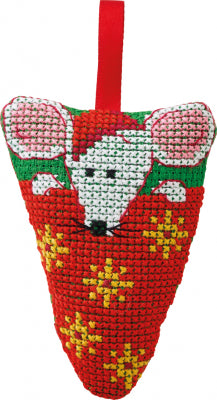 Mouse Ornament (Permin)