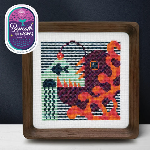 Glow Below (Boomerang Stitches)