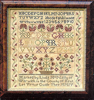 Nellie's Garden Revisited (Homespun Samplar)
