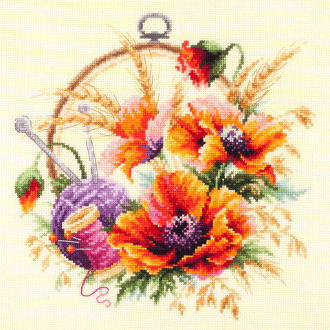 Poppies for Needlewoman (Magic Needle)