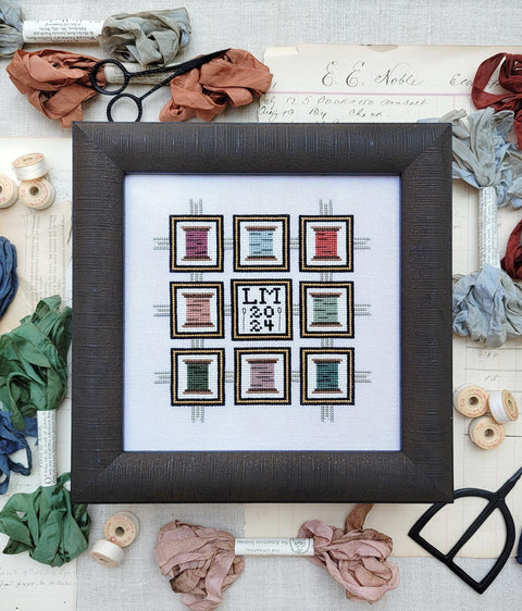 Patchwork Spools (Hello From Liz Mathews)
