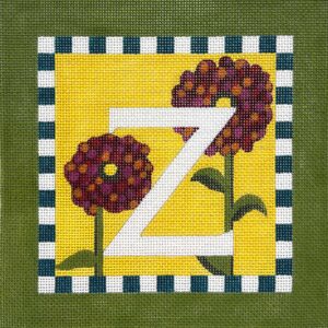 Floral Letter Z