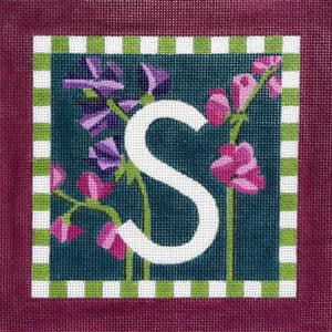 Floral Letter S