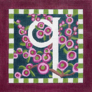 Floral Letter Q