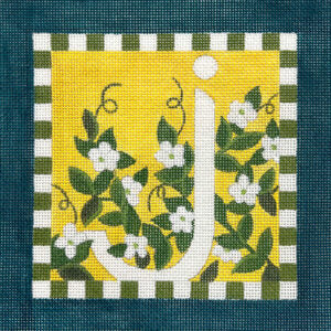 Floral Letter J