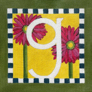 Floral Letter G