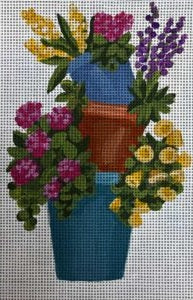 Flower Pots in Bloom