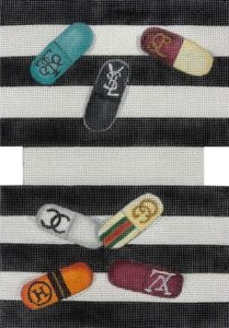 Designer Capsules Clutch