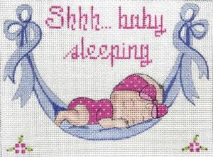 Shhh Baby Sleeping - Girl