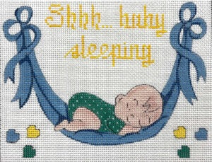 Shhh Baby Sleeping - Boy