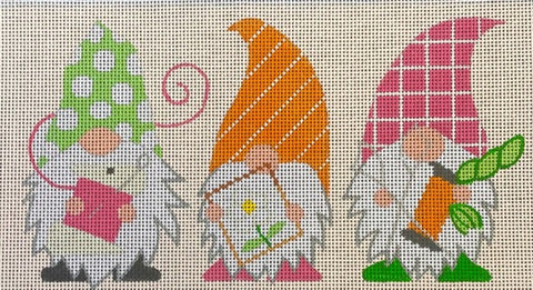 Needlepoint Gnomes