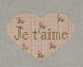 Je t'Aime Heart w/SG