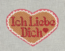 Ich Liebe Dich Heart w/SG