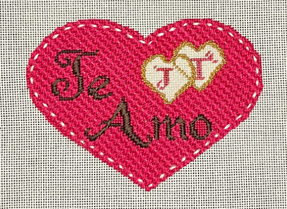 Te Amo Heart w/SG