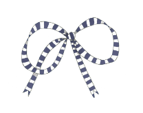 Striped Bow