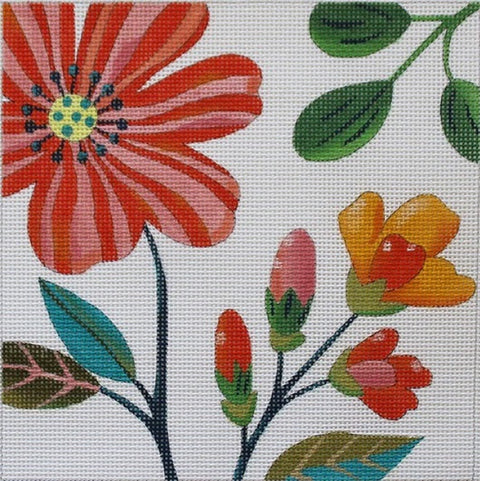 Floral Square - Flowering Buds