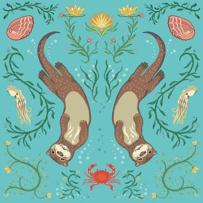 Otters w/Botanicals 
