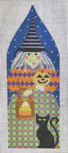 Witch w/Candy Corn Bag