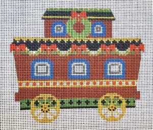 Christmas Wreath Caboose