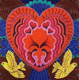 Heart/Red with Birds - 13M