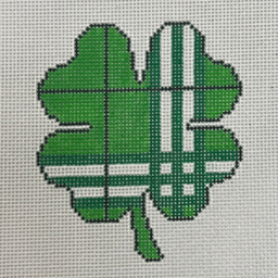 Green Plaid Shamrock