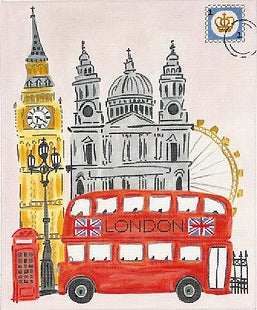 London w/Double Decker Bus