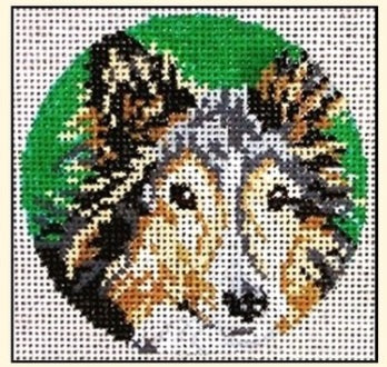 Miniature Collie Ornament  - 18M