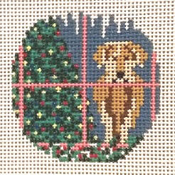 Single Yellow Christmas Ornament - 18M