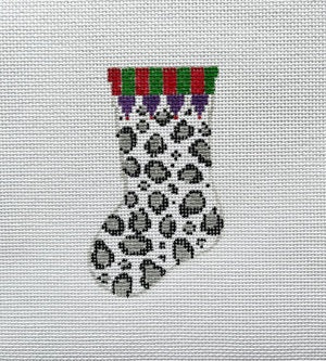 Mini Animal Print Stocking