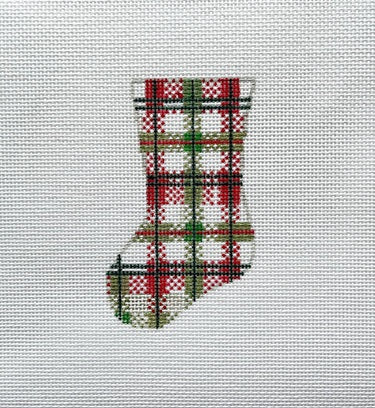 Mini Plaid Stocking