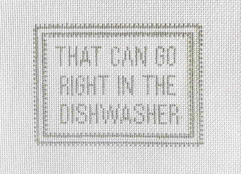 Right In the Dishwasher