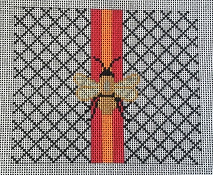 Bee on Stripe