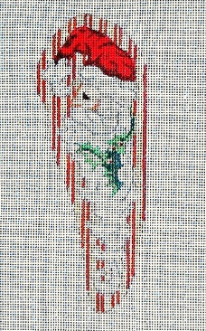 Santa/Gold and Red Stripes