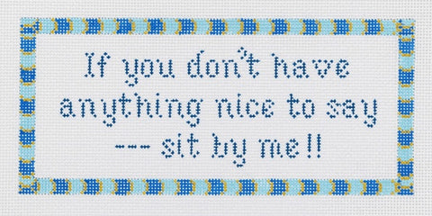 Sit By Me !!
