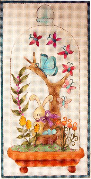 The Terrarium Bunny and Butterflies