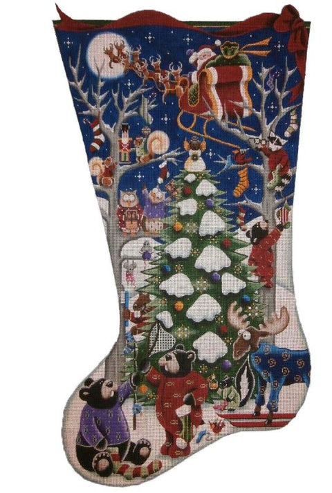 Merry Christmas To All Stocking - 13M