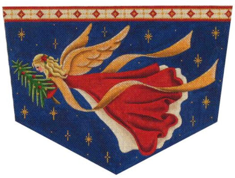 Red Angel Stocking Cuff   - 13M