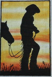 Cowboy Silhouette