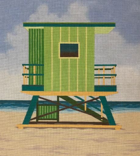 Green Lifeguard Stand Small    