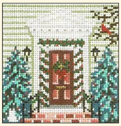 Winter Door Ornament